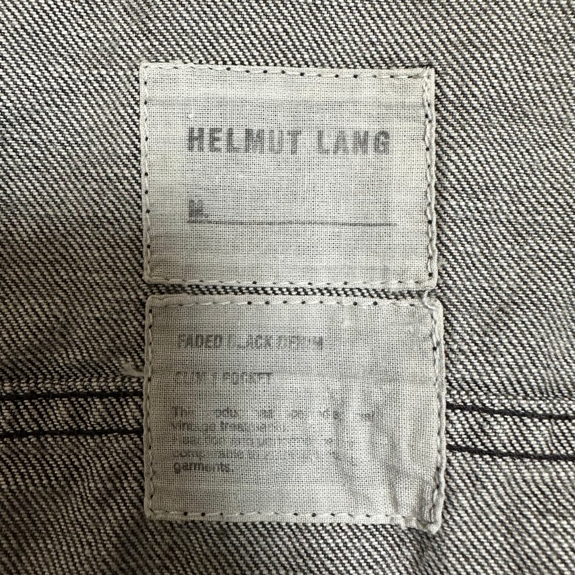 90s 헬무트랭 1세대 흑청 자켓 48사이즈 상품이미지7