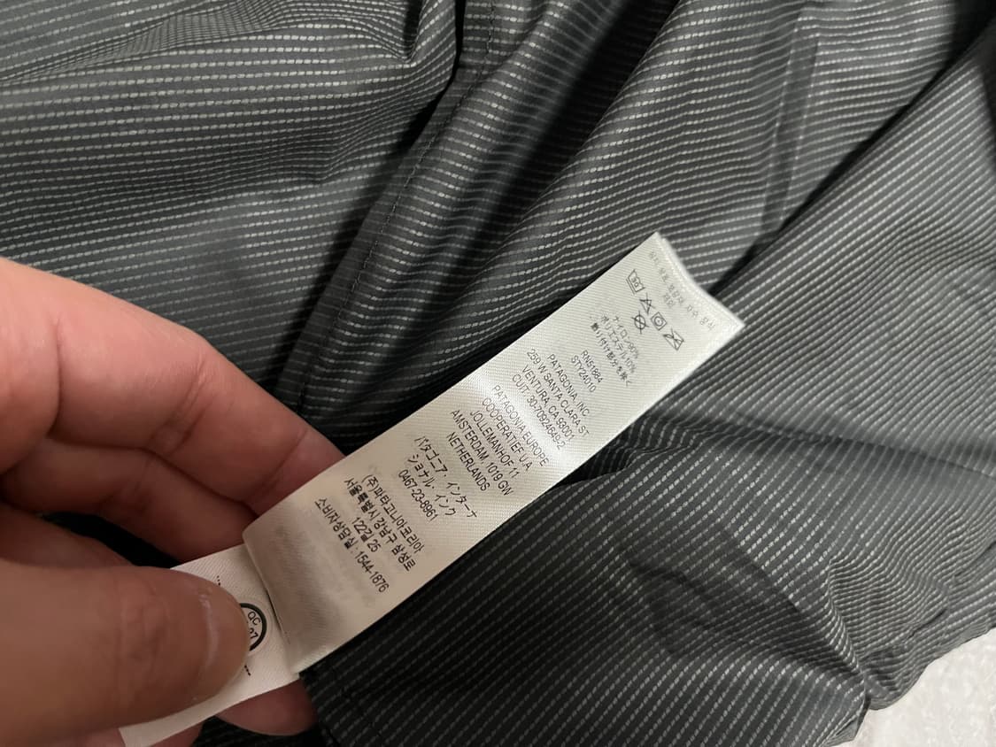 (새상품)(XL)파타고니아 후디니 에어 자켓 (블랙) 상품이미지8