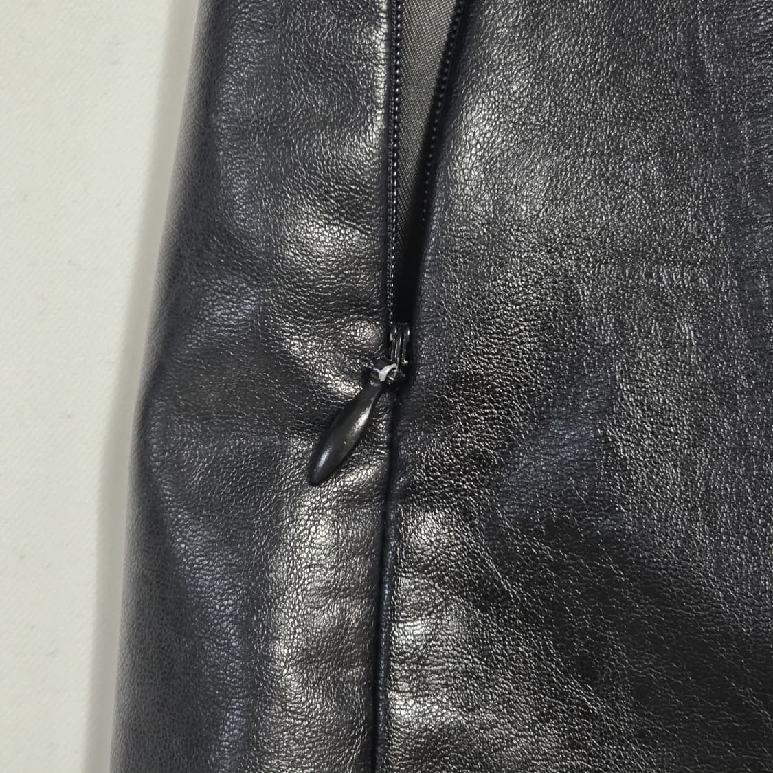 1088 에고이스트 인조가죽 랩 치마바지 / 블랙 / 66 상품이미지3