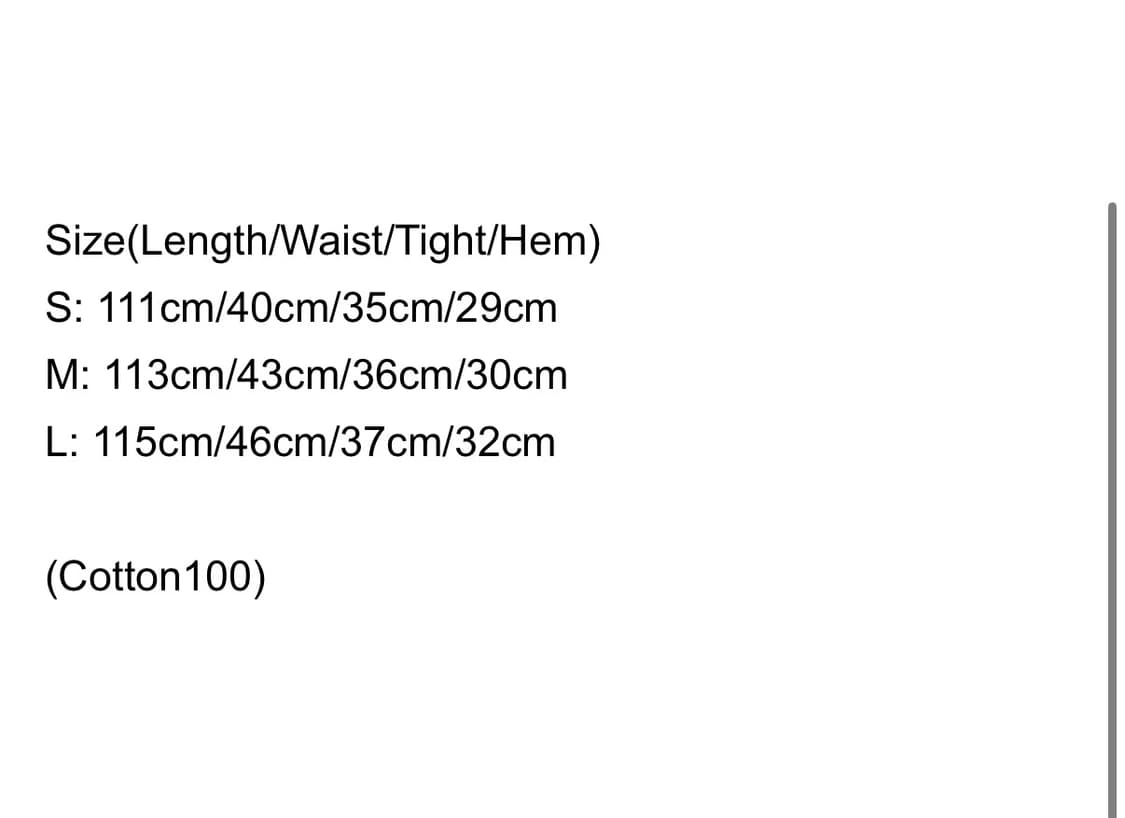 아이필럭키 빅 더블 카펜더 팬츠 L사이즈 상품이미지4