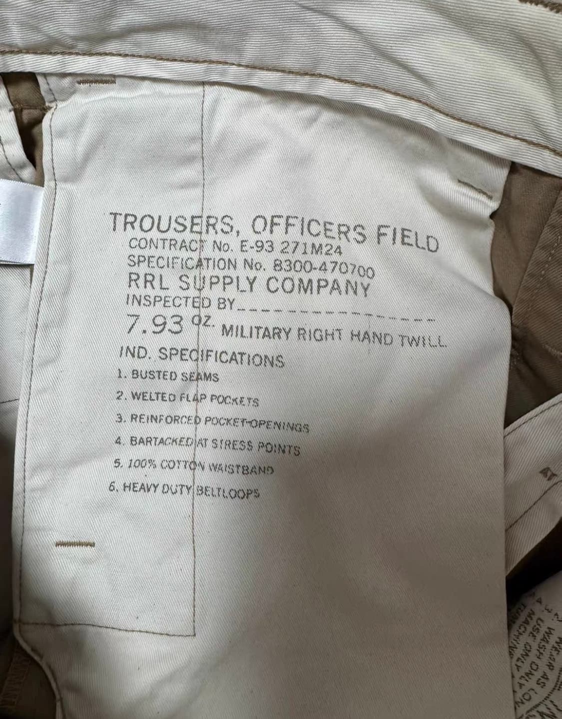 rrl 더블알엘 치노 34 상품이미지4