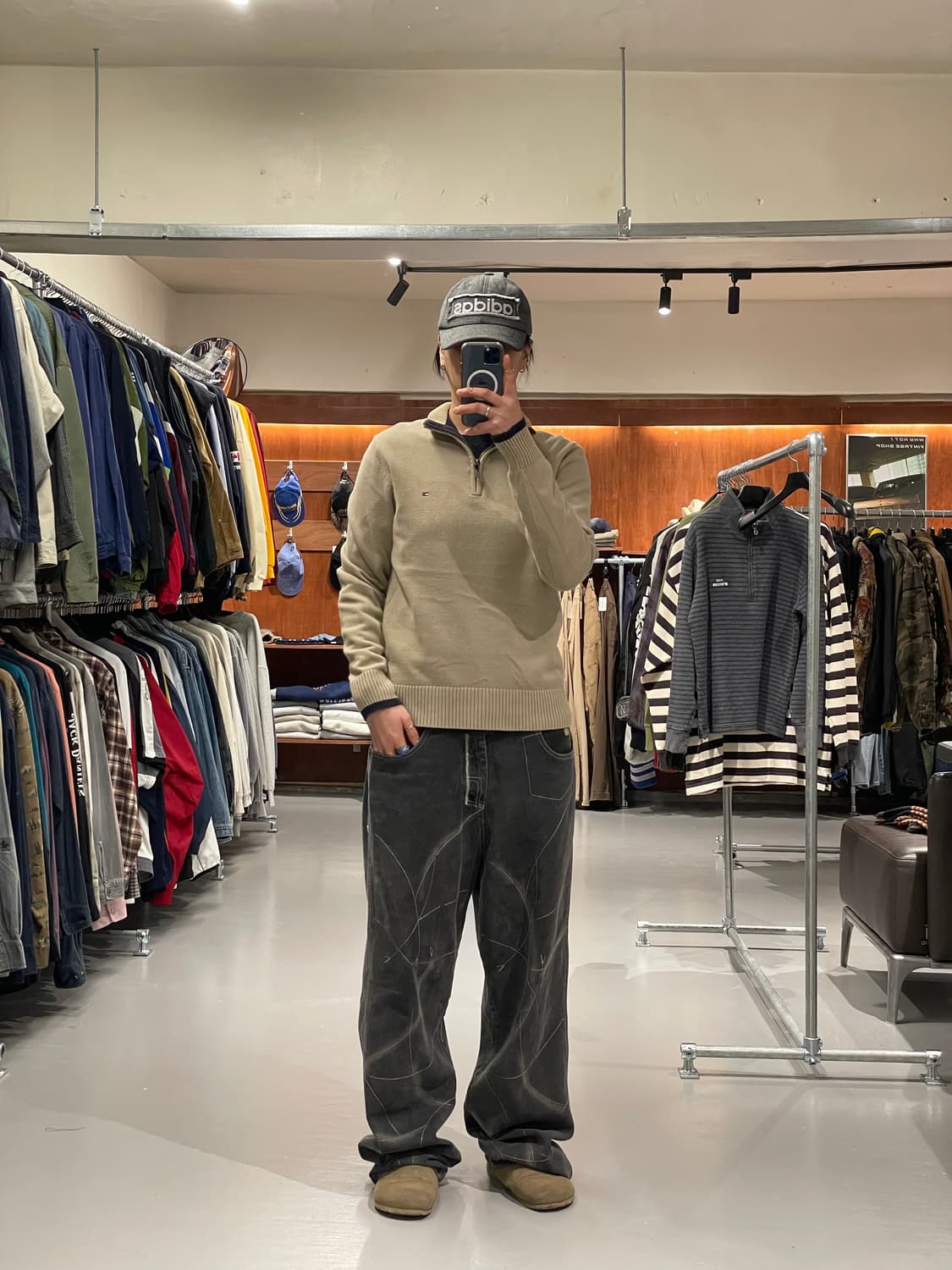 타미힐피거 반집업 니트   상품이미지3