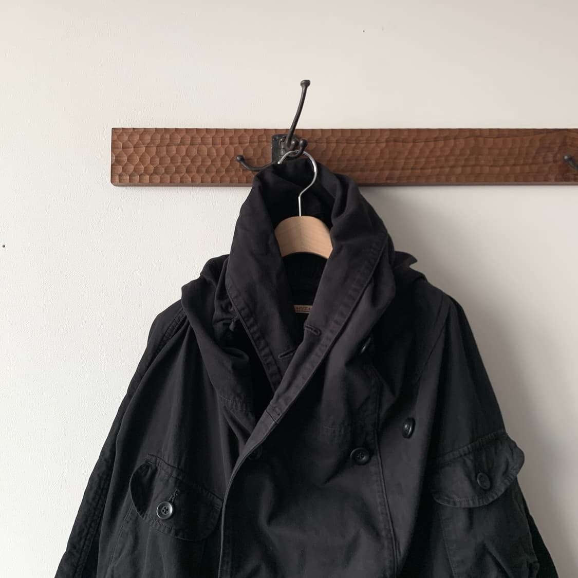 카츠라기 기모 링코트 상품이미지3