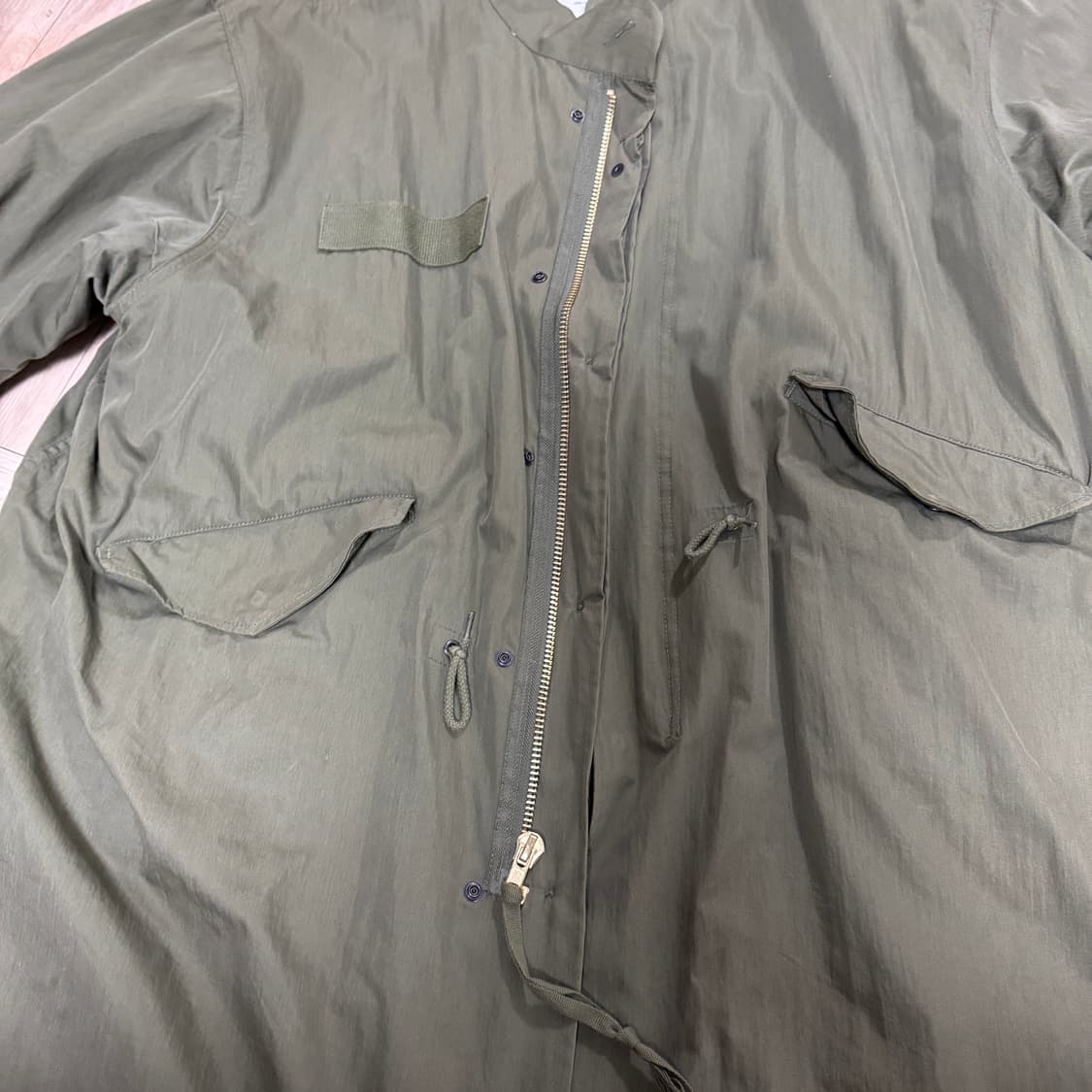 L) 145,000원 밀텍 밀리터리 서플러스 m65 개파카 올리브 상품이미지2