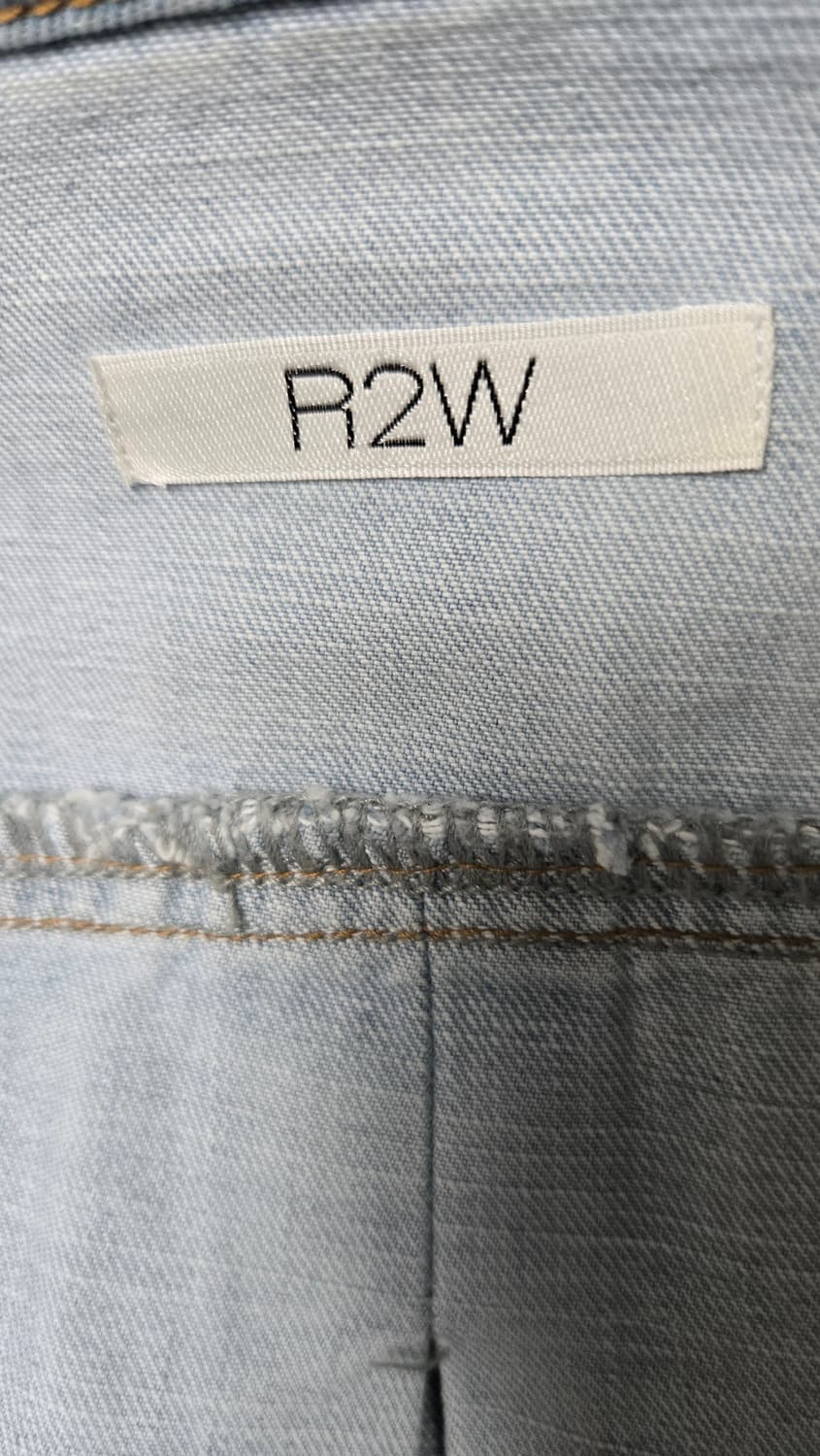 R2W 크롭 데님셔츠 상품이미지6