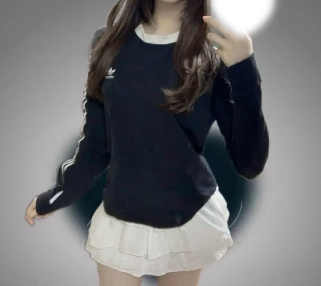 아디다스 파이어버드 제니 롱슬리브 블랙 상품이미지2