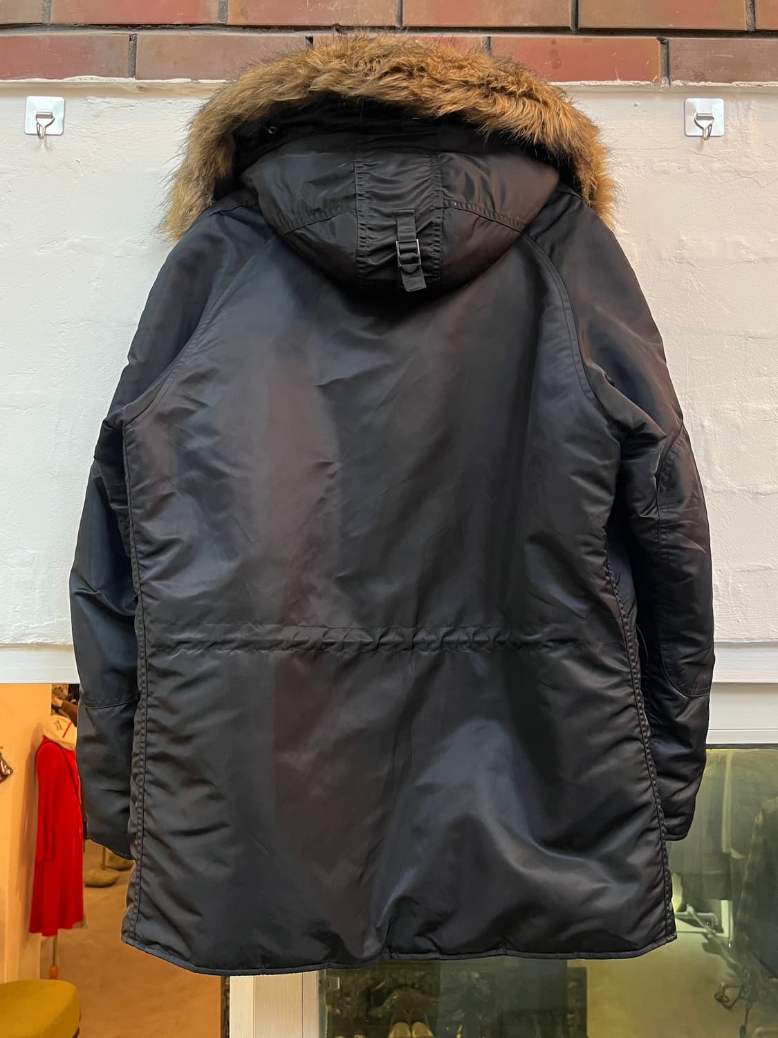 Alpha Industries 알파인더스트리 N-3B 블랙 파카 야상 M 상품이미지9