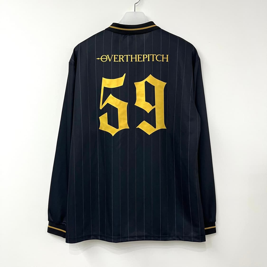 (새상품) 오버더피치 x 기네스 콜라보 블랙 긴팔 져지 상품이미지3