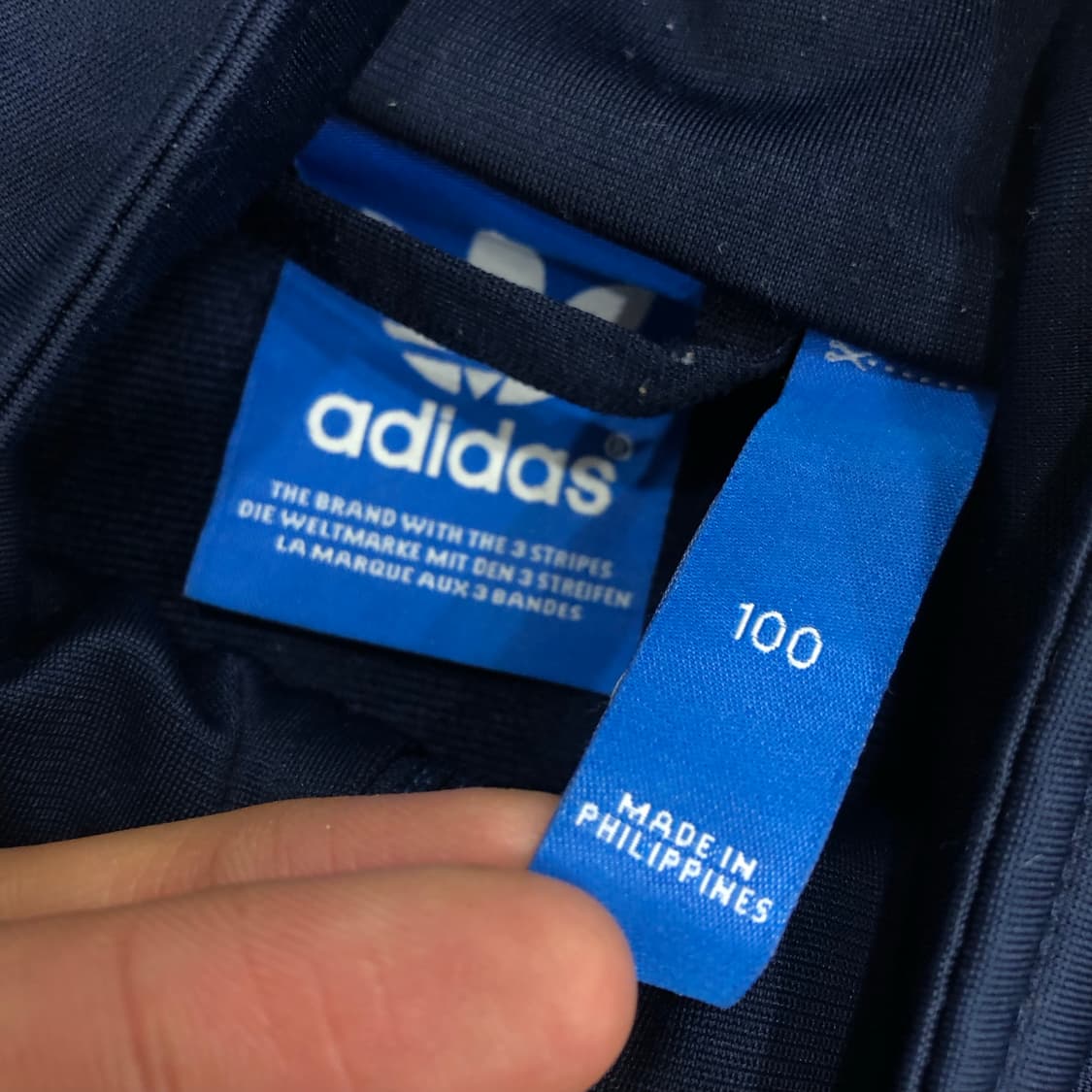 아디다스 파이어버드 네이비 져지 트랙 자켓 상품이미지4