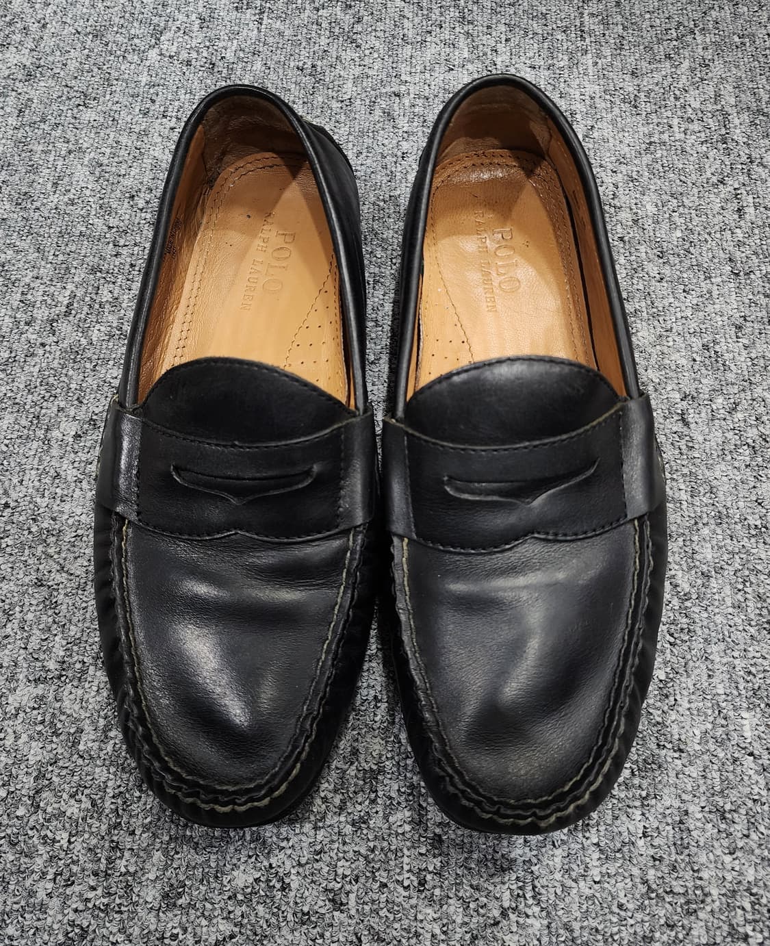 폴로 랄프로렌 Anders 페니 로퍼 레더 로퍼 8.5D 상품이미지2