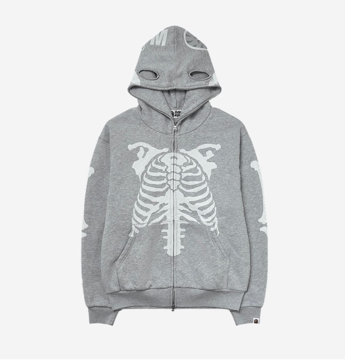 베이프 스켈레톤 샤크후드집업 상품이미지2