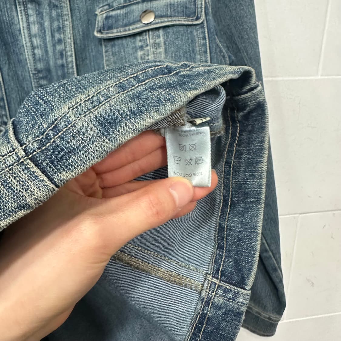 빈티지 멀티포켓 데님자켓 상품이미지4