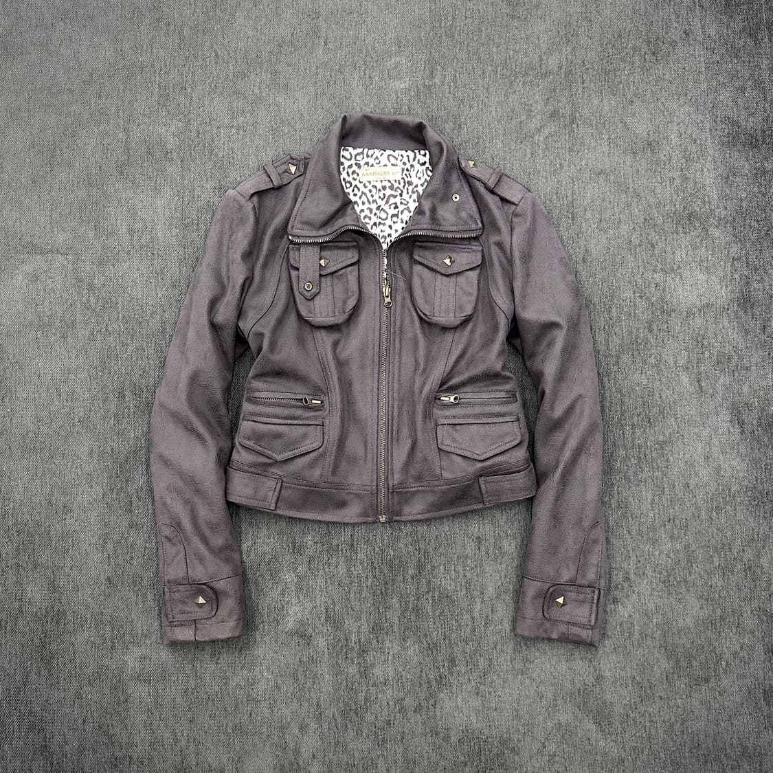 Chacoal stud pocket jacket  상품이미지3