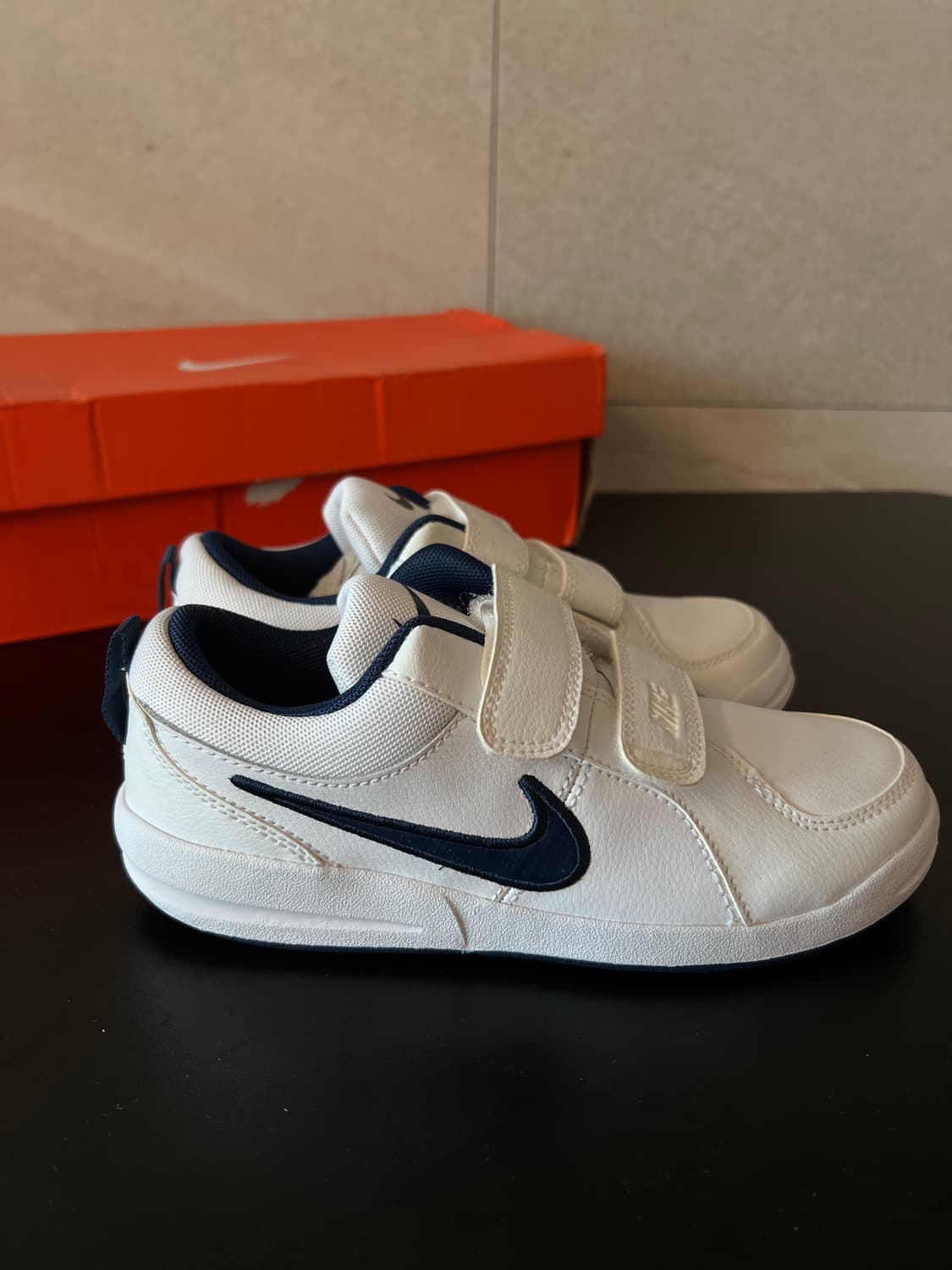 [205mm] 나이키 피코 4 PS '화이트 네이비' (454500-10 상품이미지3