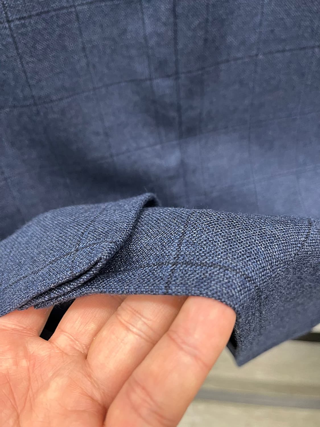 105) 폴로 체크 울자켓  상품이미지5