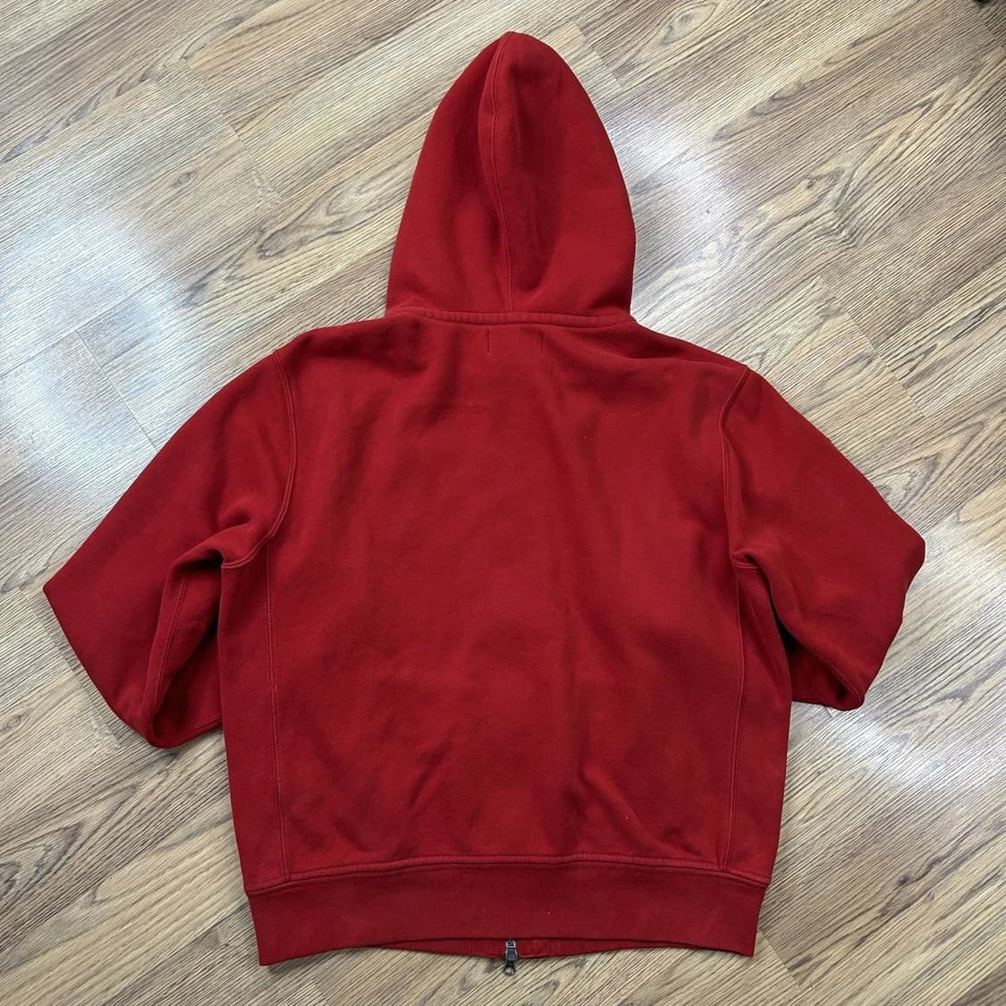 폴로 랄프로렌 빅포니 체크 후드집업 레드 상품이미지4