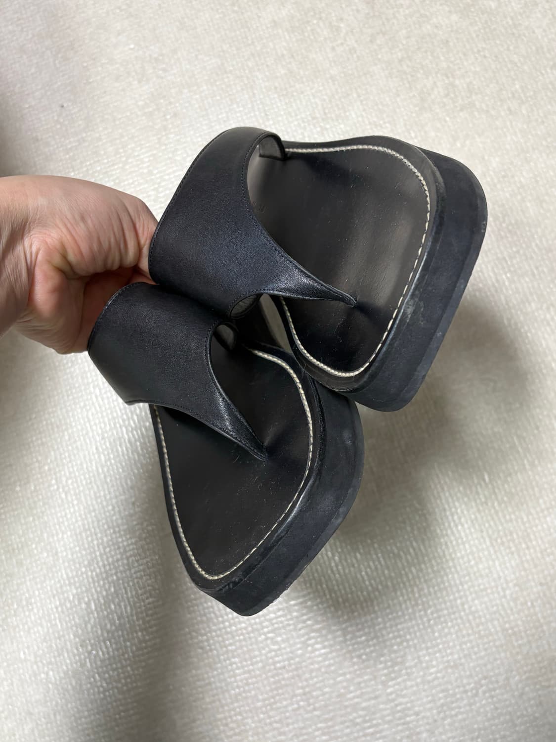 LFM Marina Leather Slides 상품이미지6