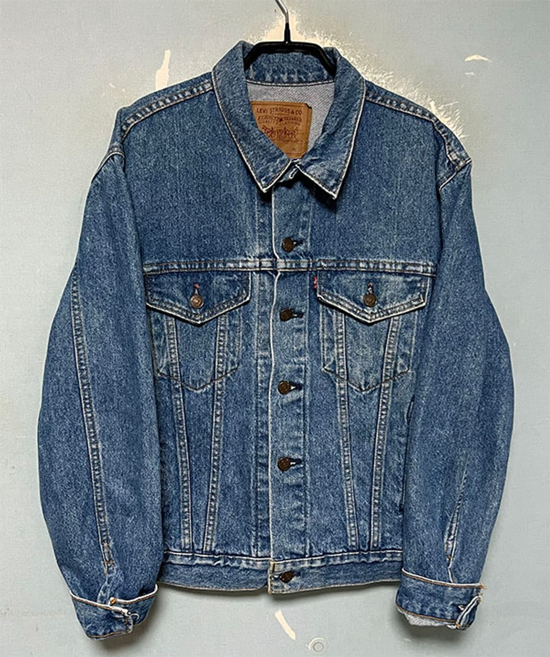리바이스 90's 70506-0217 데님자켓 USA 춘추 L 100 상품이미지1