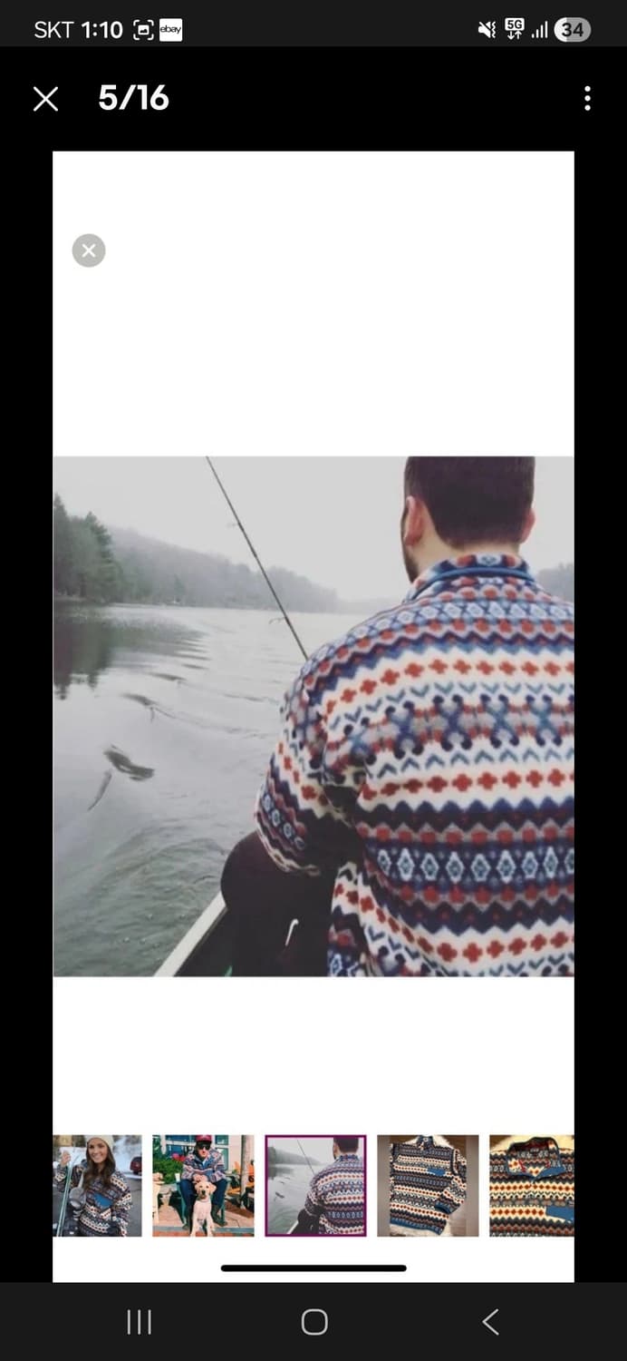 Z-315 파타고니아 신칠라 아즈텍 네이티브  상품이미지1