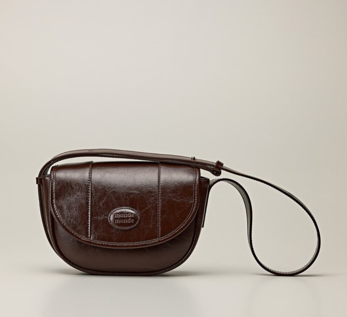 몽드몽드
하프문 미니백 모카브라운 Half Moon mini Bag 상품이미지1