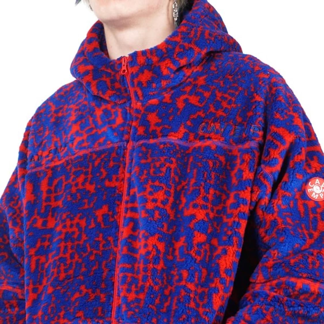 카브엠트 Cav Empt Noise Fleece Zip Hoody  상품이미지1