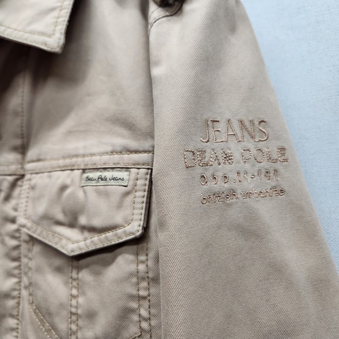 빈폴 투포켓 견장 로고 자켓 M 상품이미지3