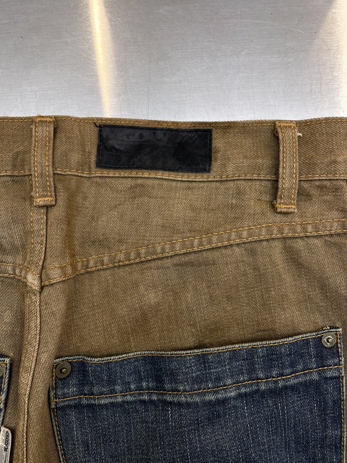 Monitor Graphic 하이브리드 데님 팬츠 상품이미지5