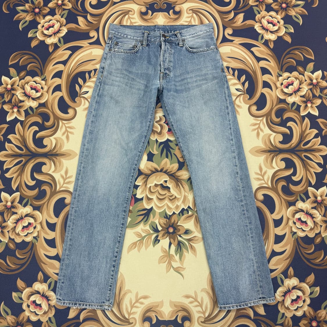 (30)칼하트 WIP 중청 데님팬츠 상품이미지3