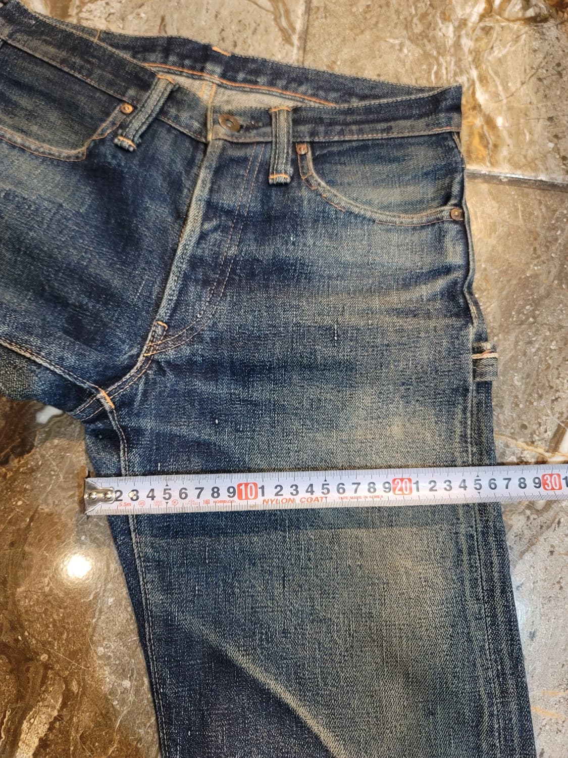 사무라이진 헤비온즈 카펜터 셀비지 데님팬츠 상품이미지5