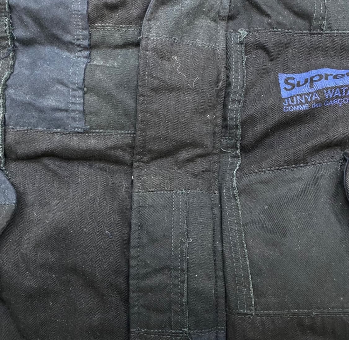 슈프림 준야와타나베 패치워크 푸퍼 패딩 블랙 상품이미지3