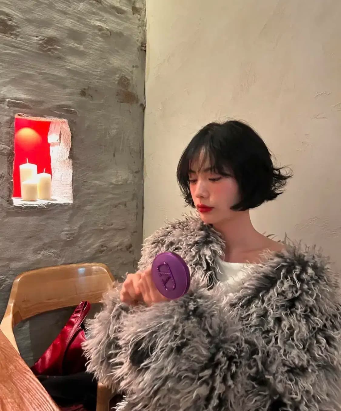 S/e/o 퍼 자켓 1사이즈 상품이미지1