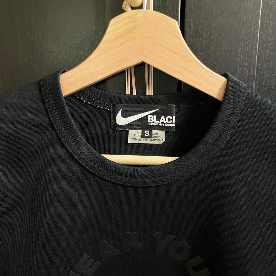 Comme des Garcons Black X Nike T-shirt 상품이미지2