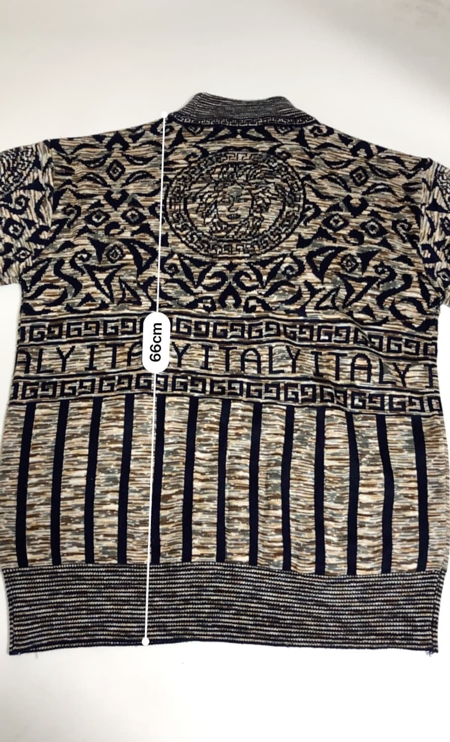 베르사체 V2 하프 폴라 니트 m 상품이미지9