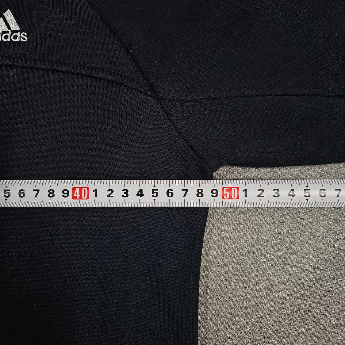 95 아디다스 삼선 기모 후드집업 네이비 상품이미지5