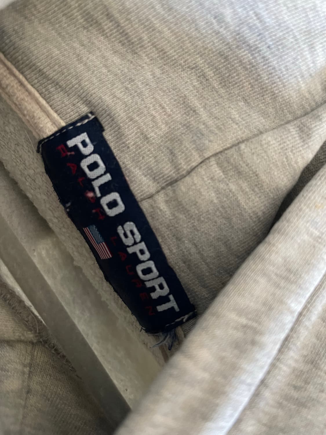 폴로 스포츠 성조기 후드티 그레이 상품이미지3