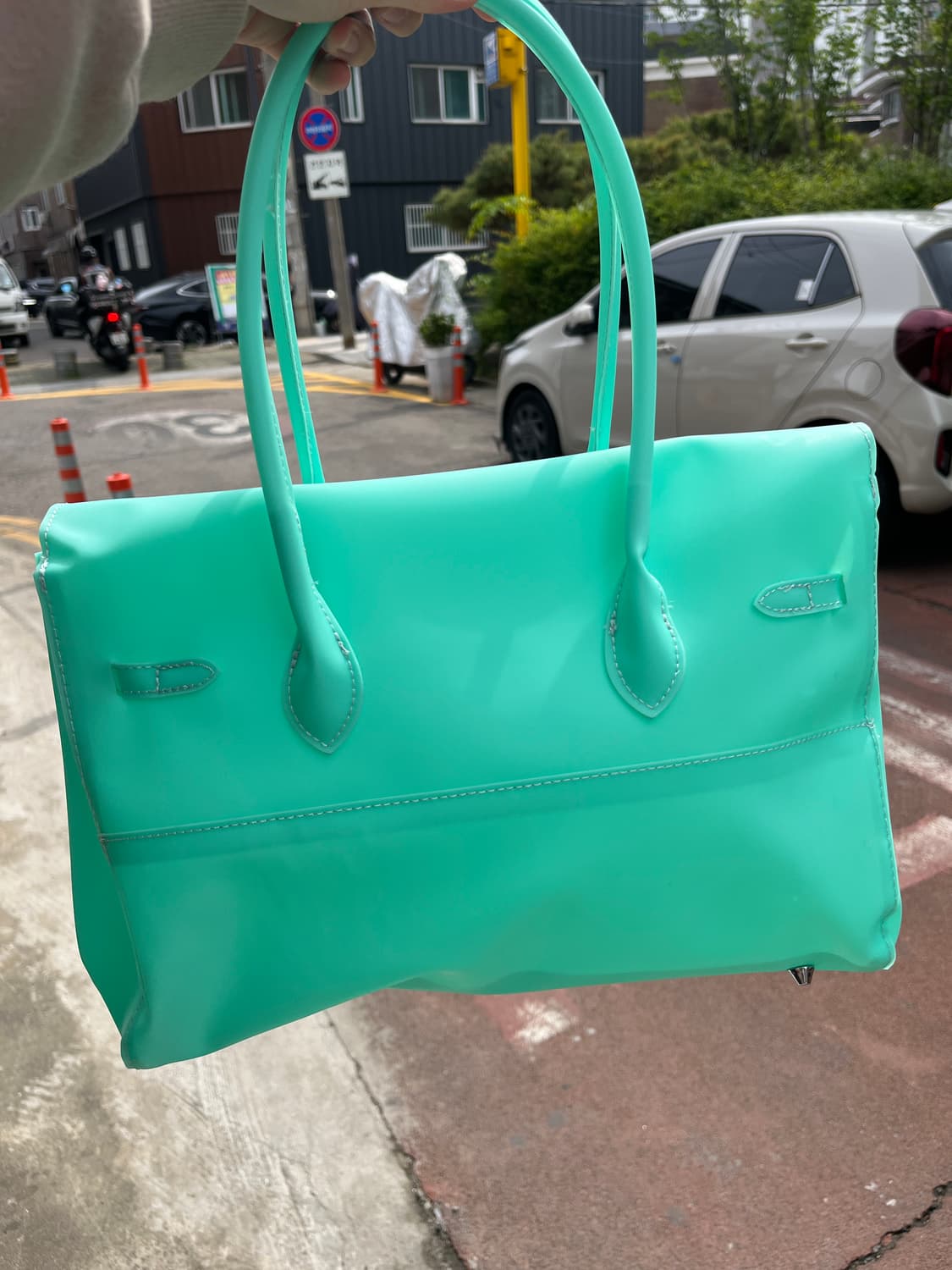 에메랄드 민트 젤리버킨 🧼 상품이미지3