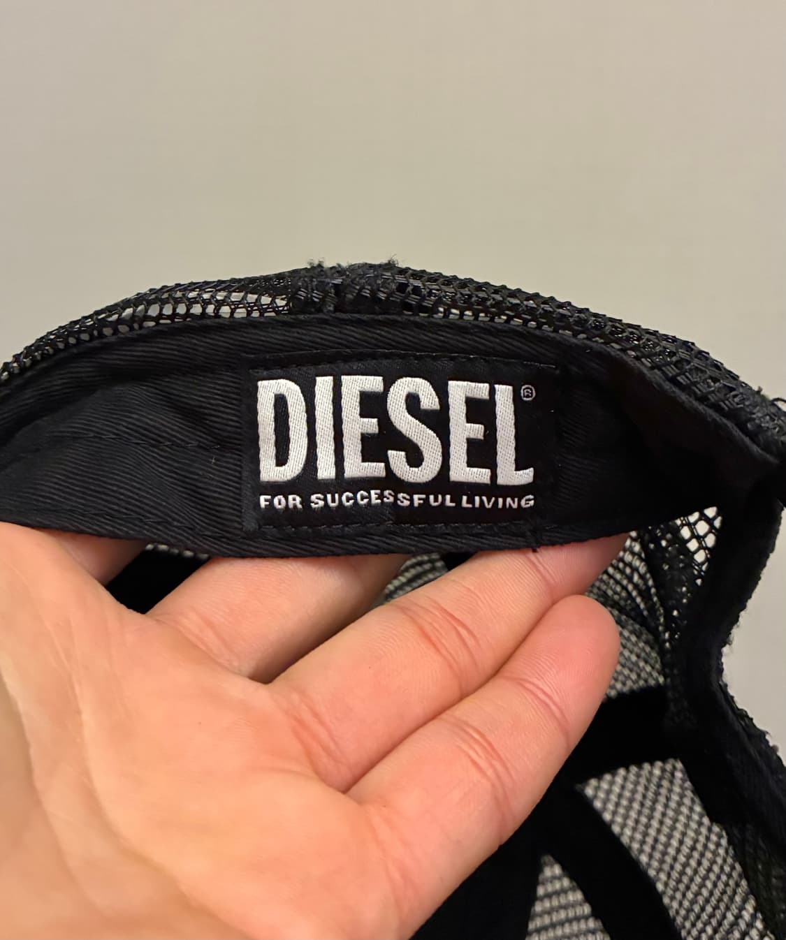 (F)DIESEL 디젤 C-knut 메쉬캡 트러커캡 모자 상품이미지8