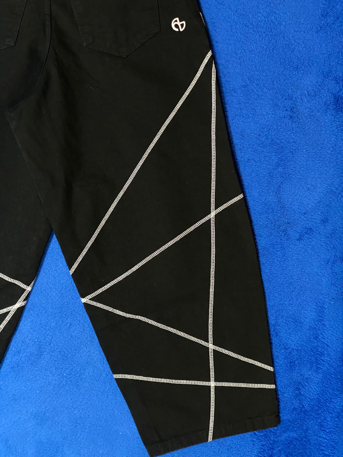 NOMANUAL 노메뉴얼 S.L 와이드팬츠 - 블랙 M 상품이미지6