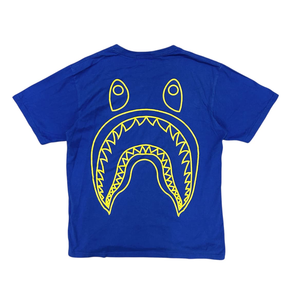 베이프 블루 빅샤크 반팔(L) 상품이미지1