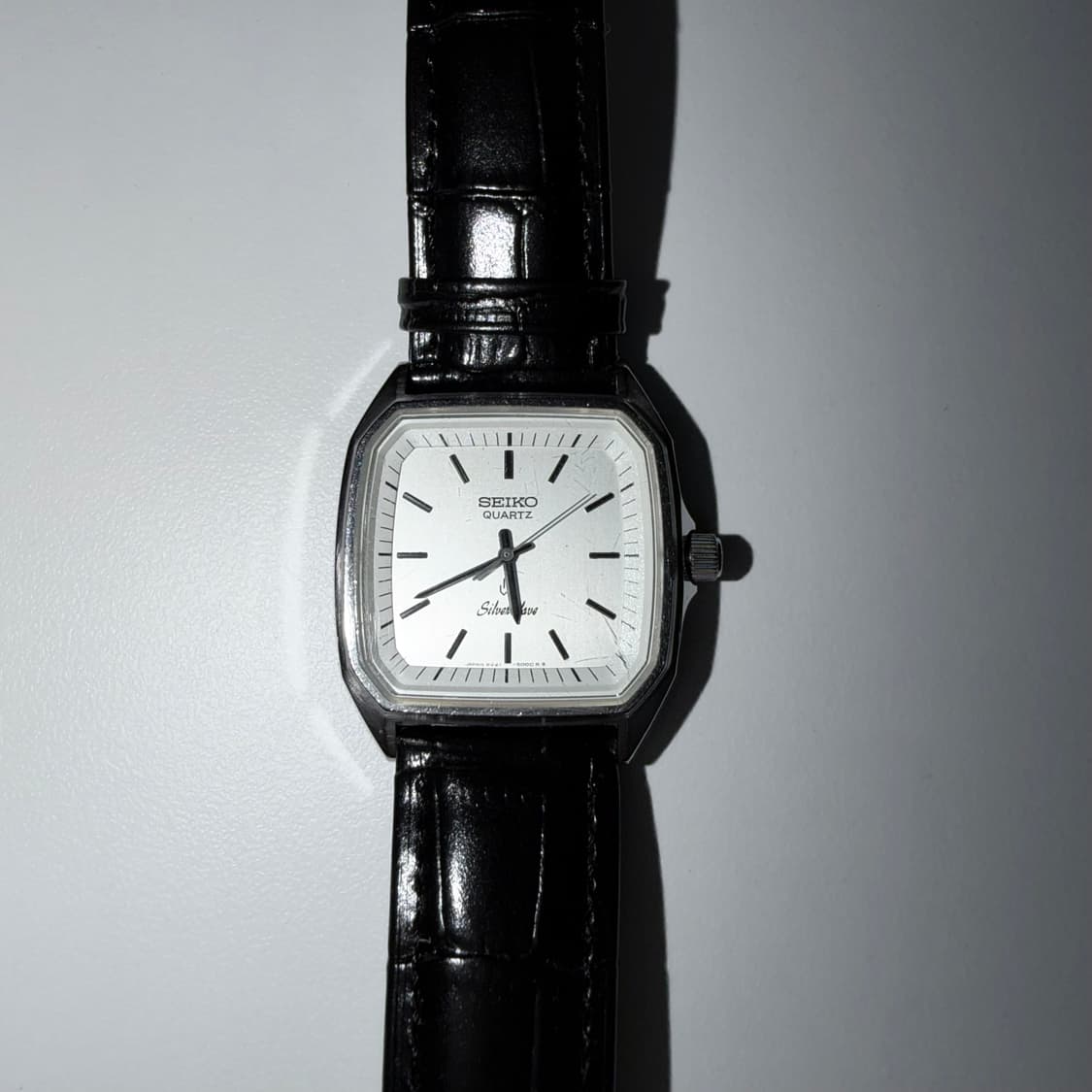 세이코 빈티지 실버웨이브 탱크옥타곤 (고장) 상품이미지1