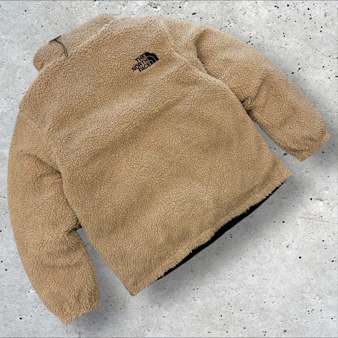 [S] 노스페이스 리버시블 비베러 블랙 뽀글이 패딩 B365 상품이미지4