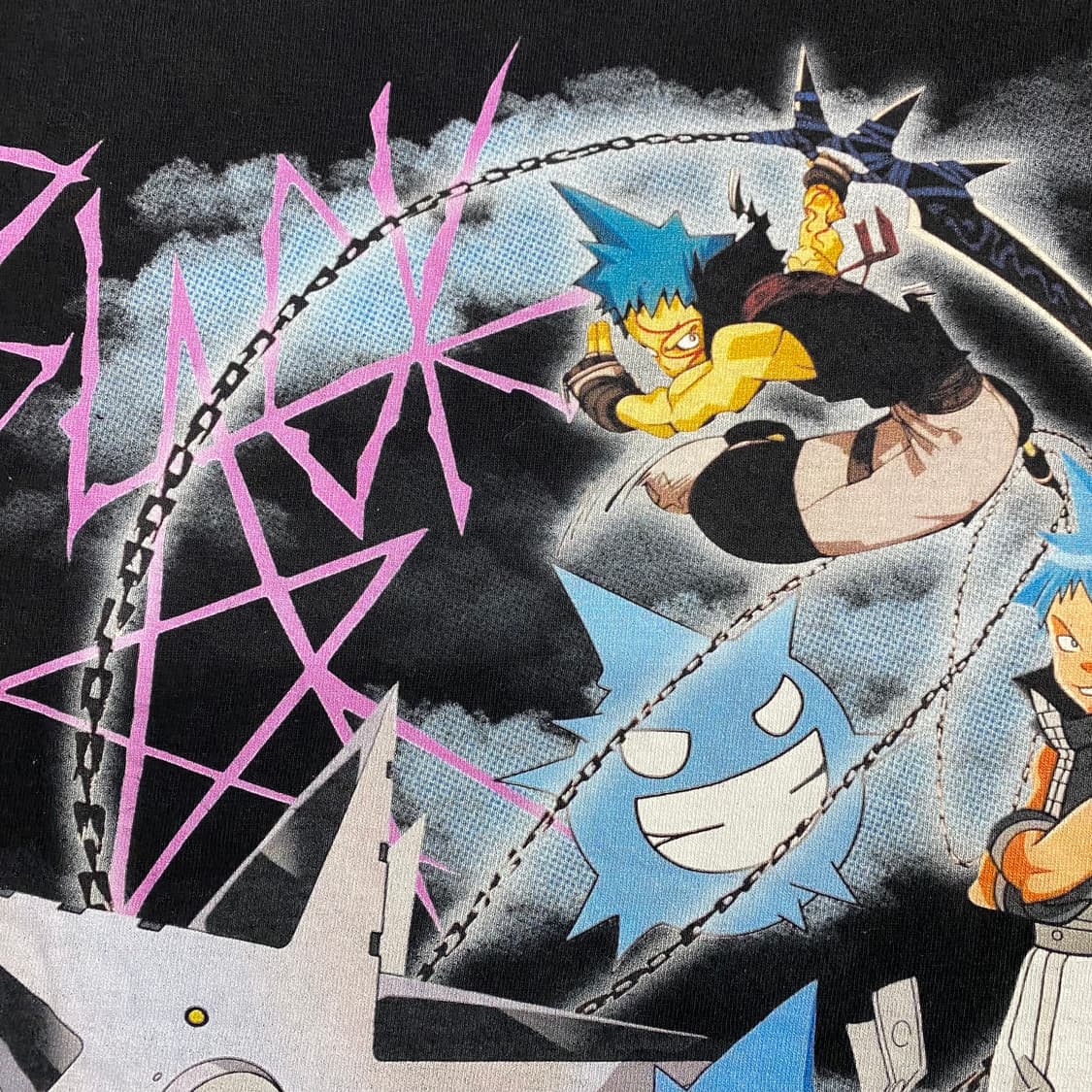 소울이터 블랙스타 부틀렉 애니메이션 티셔츠 상품이미지6