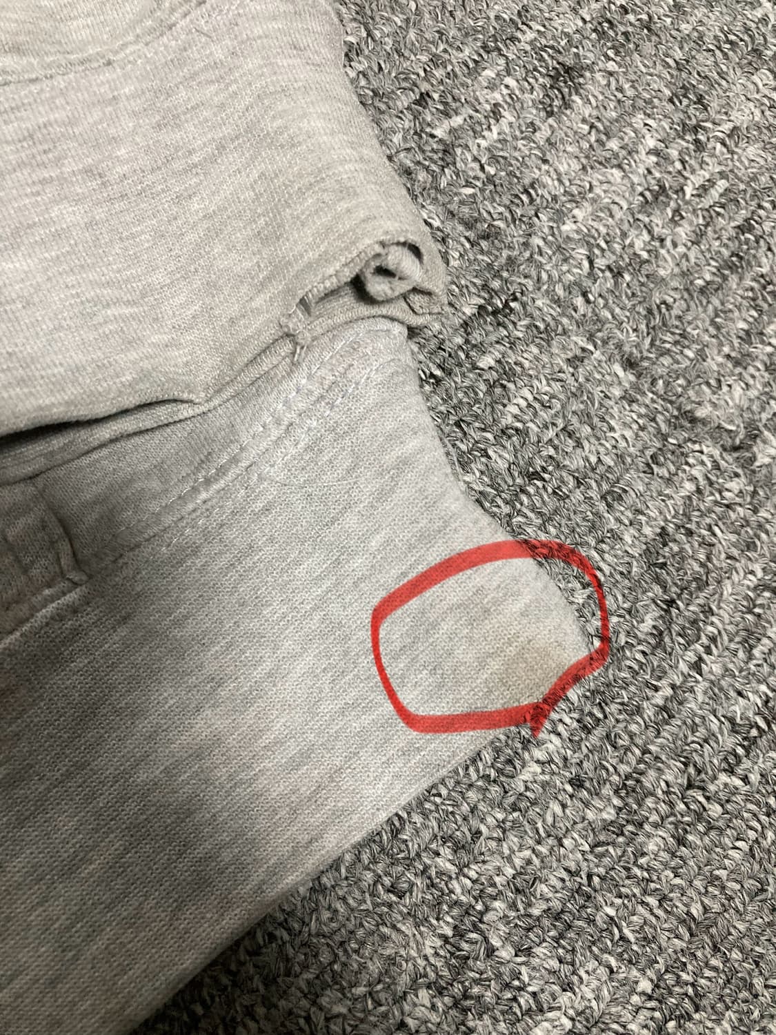 오베이 후드티 S 회색 상품이미지7