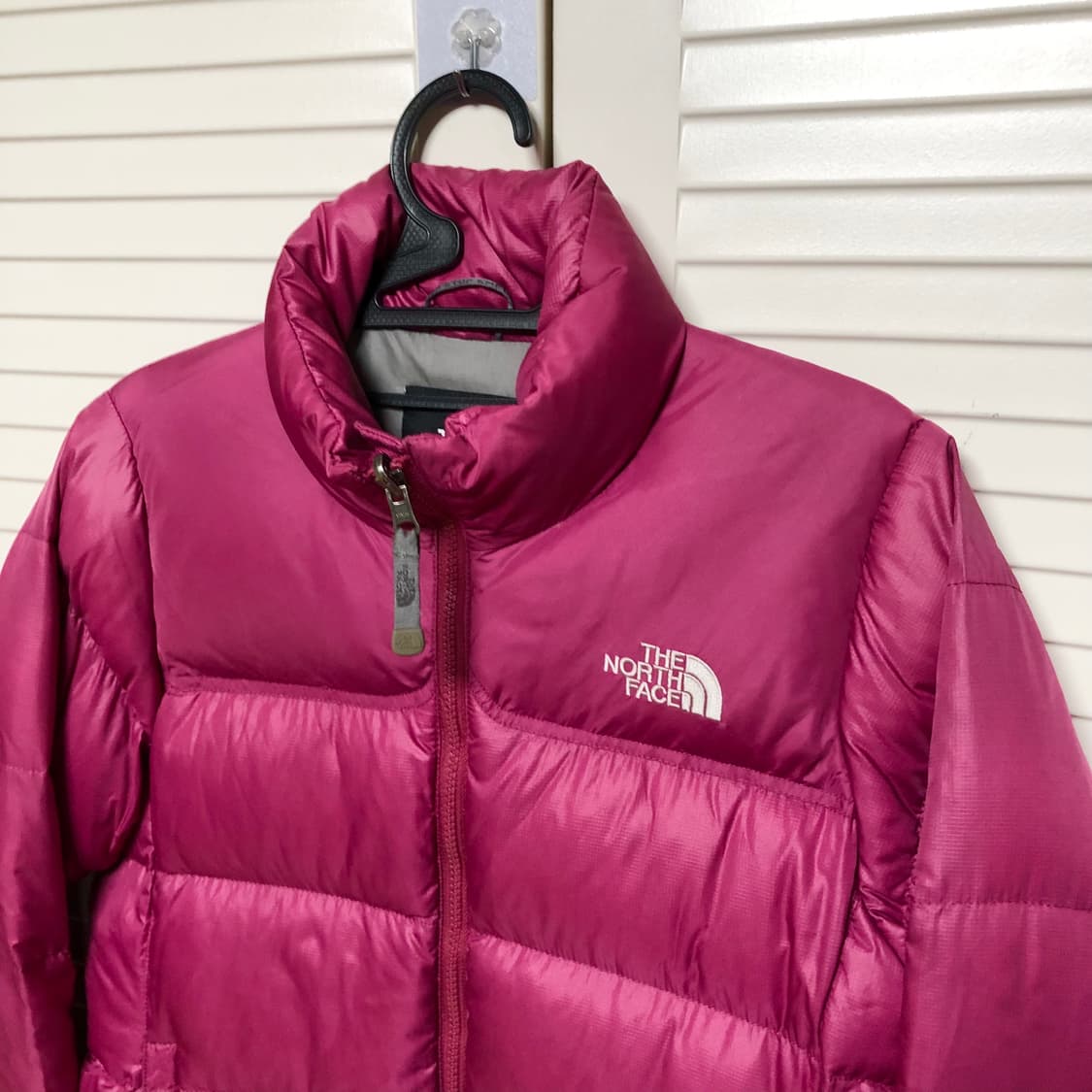 노스페이스 눕시 핫핑크 상태굿 여성용 패딩 자켓 700 상품이미지2