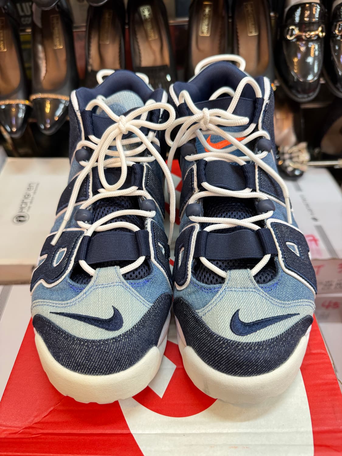 (290) 나이키 업템포 데님팝니다 상품이미지1