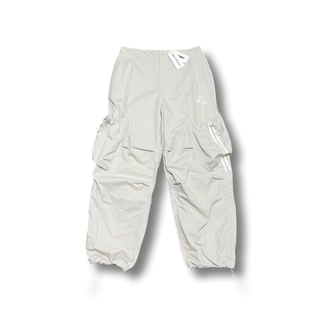 [L] 널디 우븐 카고 바지 베이지 새상품 상품이미지1