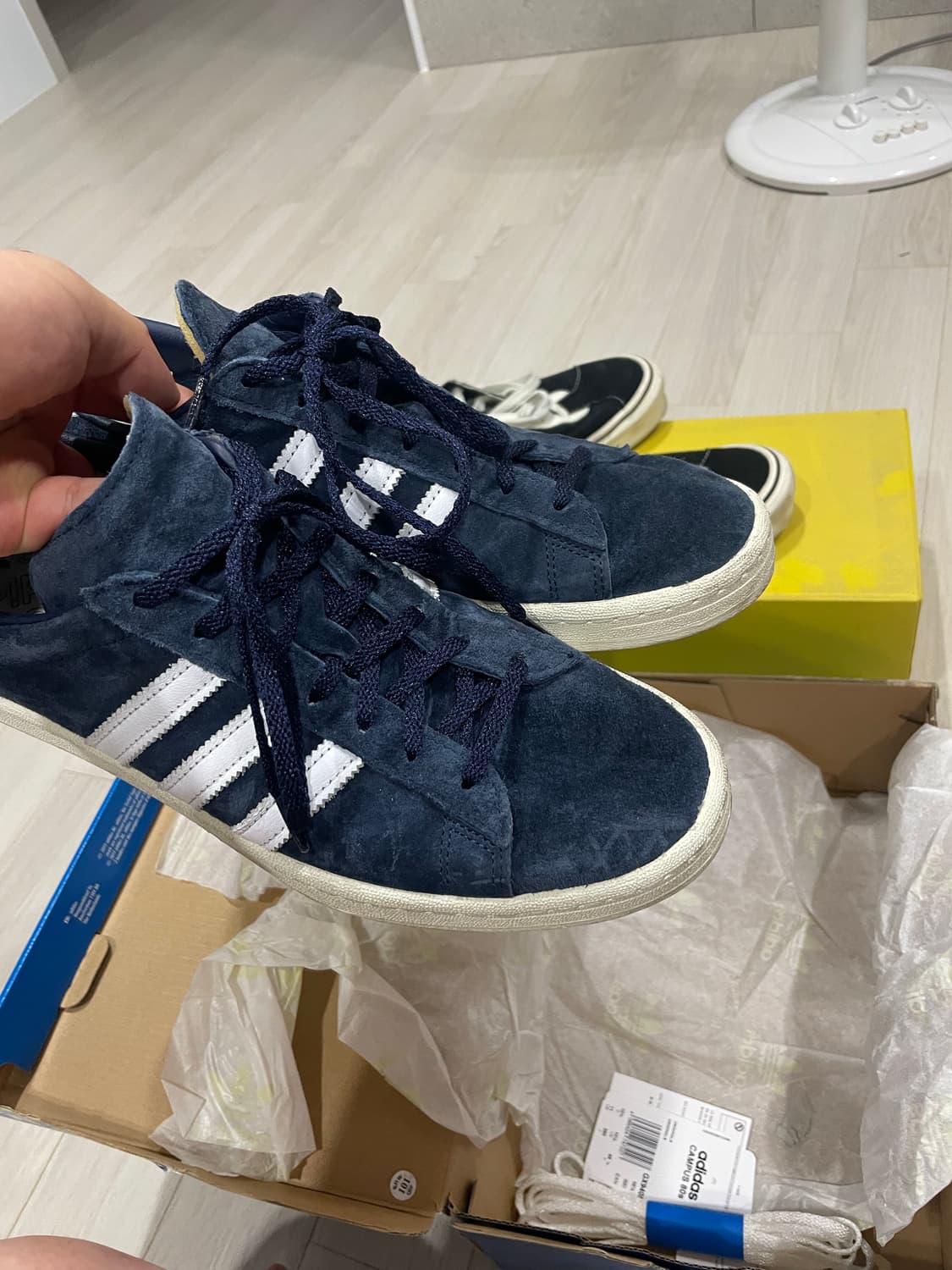 Adidas Campus 80s Collegiate Navy 상품이미지2