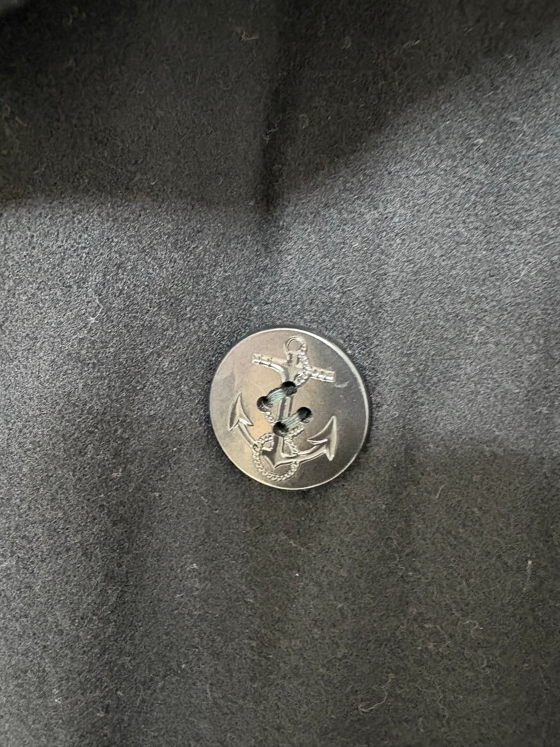 80‘s USN Wool Pea Overcoat. 상품이미지5