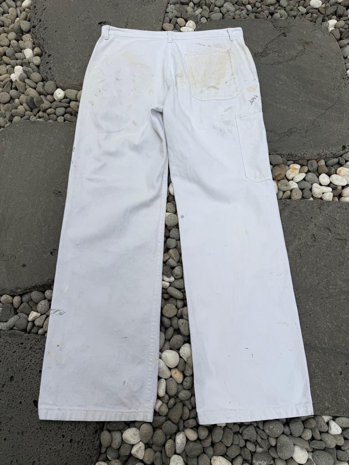 DISTRESSED 70s WHITE FRENCH 70s 프렌치워크팬츠 상품이미지2