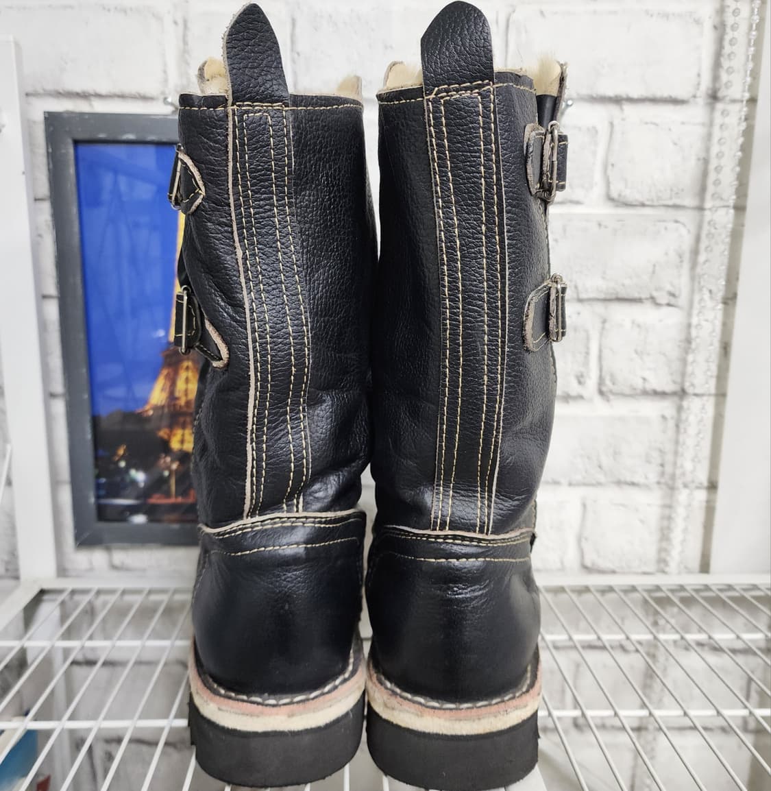 와일드울프 가죽방수 방한화  털부츠 방한부츠 스노우부츠 상품이미지4